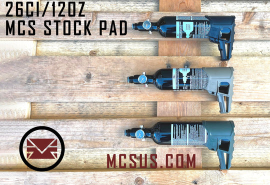 26ci / 12oz  MCS Air Tank Stock Pad