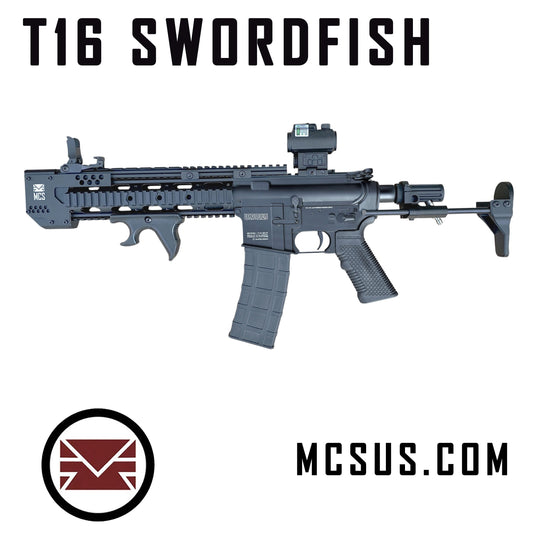 Custom T16 Swordfish Paintball Gun  (Optional Semi Auto/Full Auto)