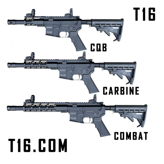 T16 Paintball Gun With Air Through Remoteline Adapter And Buttstock (Optional Semi Auto/Full Auto)